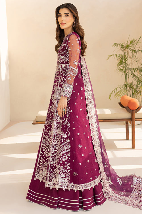 Farasha | Lu Zella Premium Formals 25 | Merlot Dust - Official Farasha stockist in UK - Sakeena London