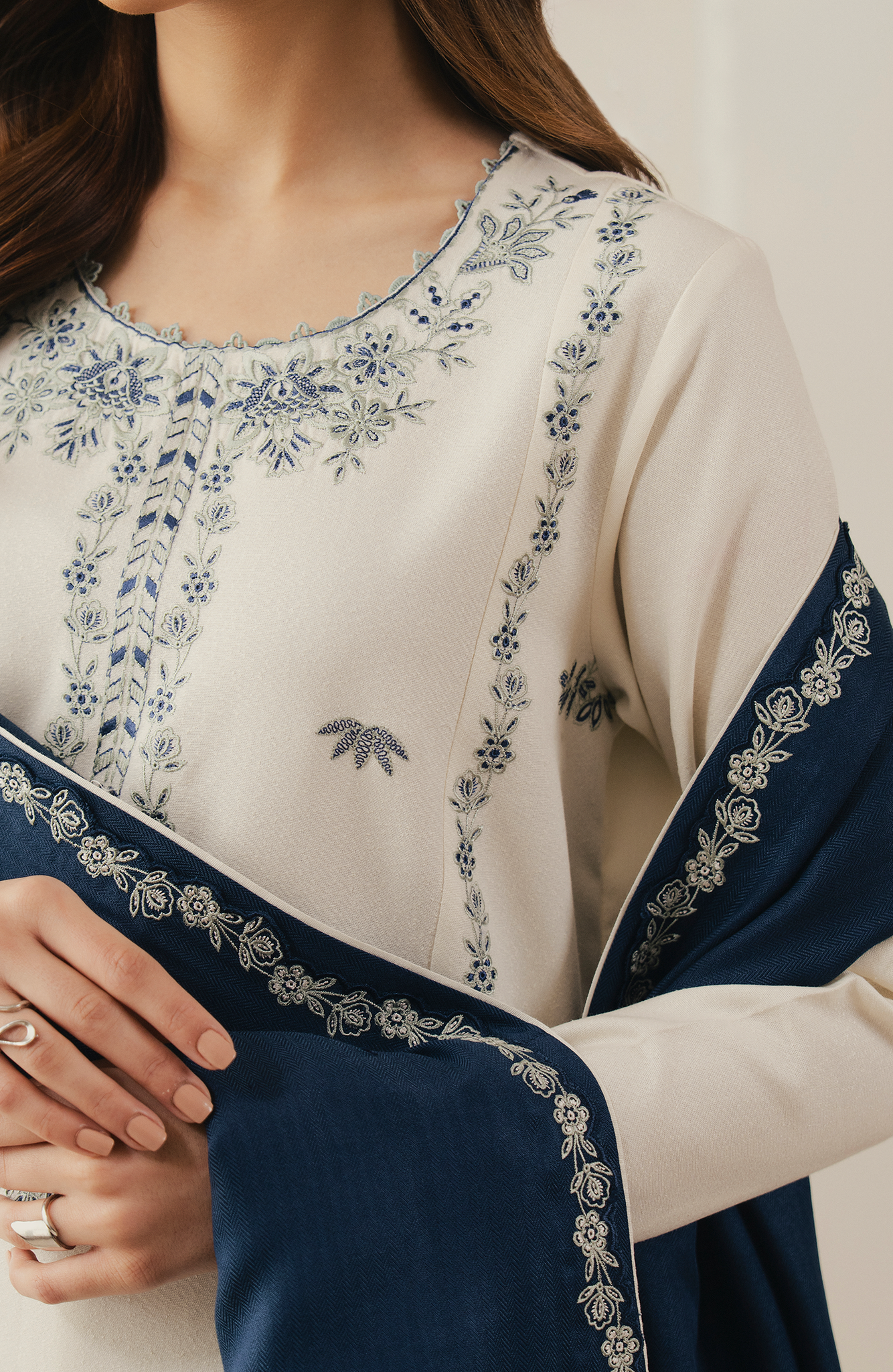 Seran | Winter Embroidered 25 | Ivrene - Official Seran stockist in UK - Sakeena London