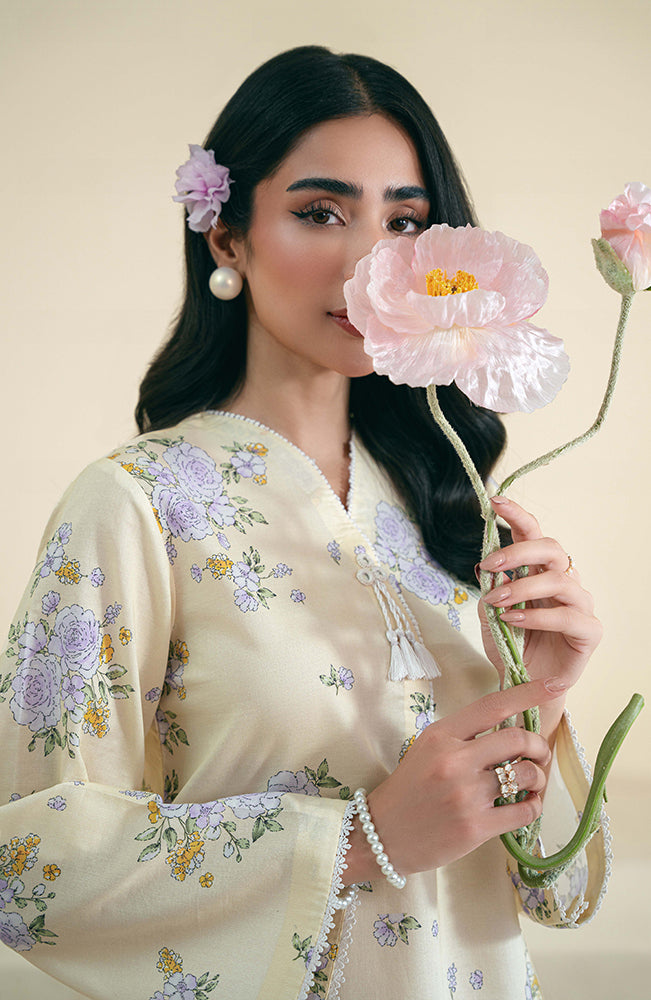 Seran | Daffodils Lawn 24 | Albie - Official Seran stockist in UK - Sakeena London