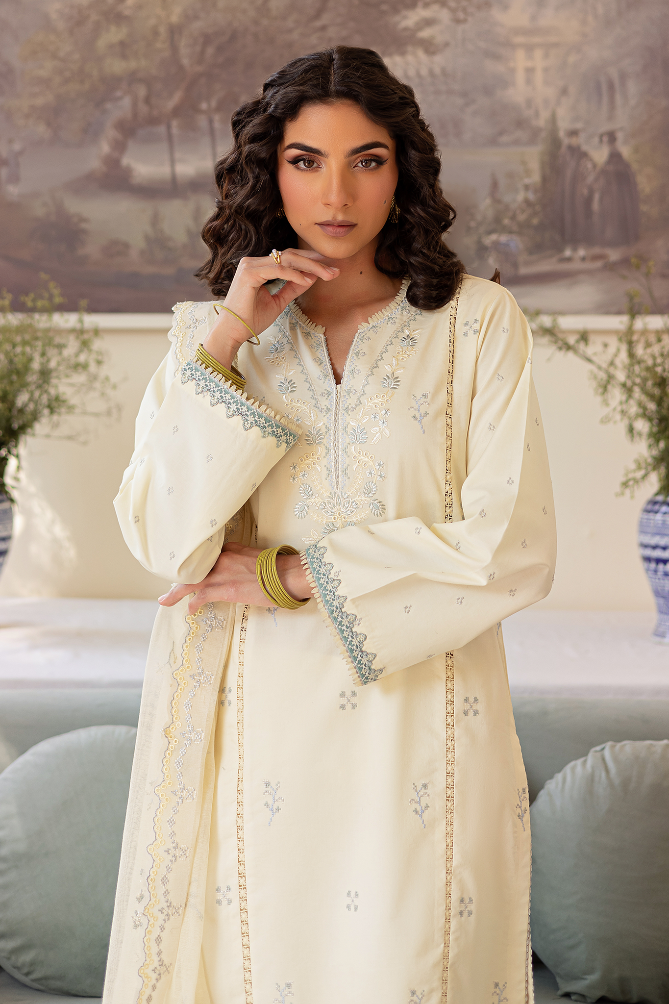 Seran | Nayab Eid Lawn | HINA - Official Seran stockist in UK - Sakeena London