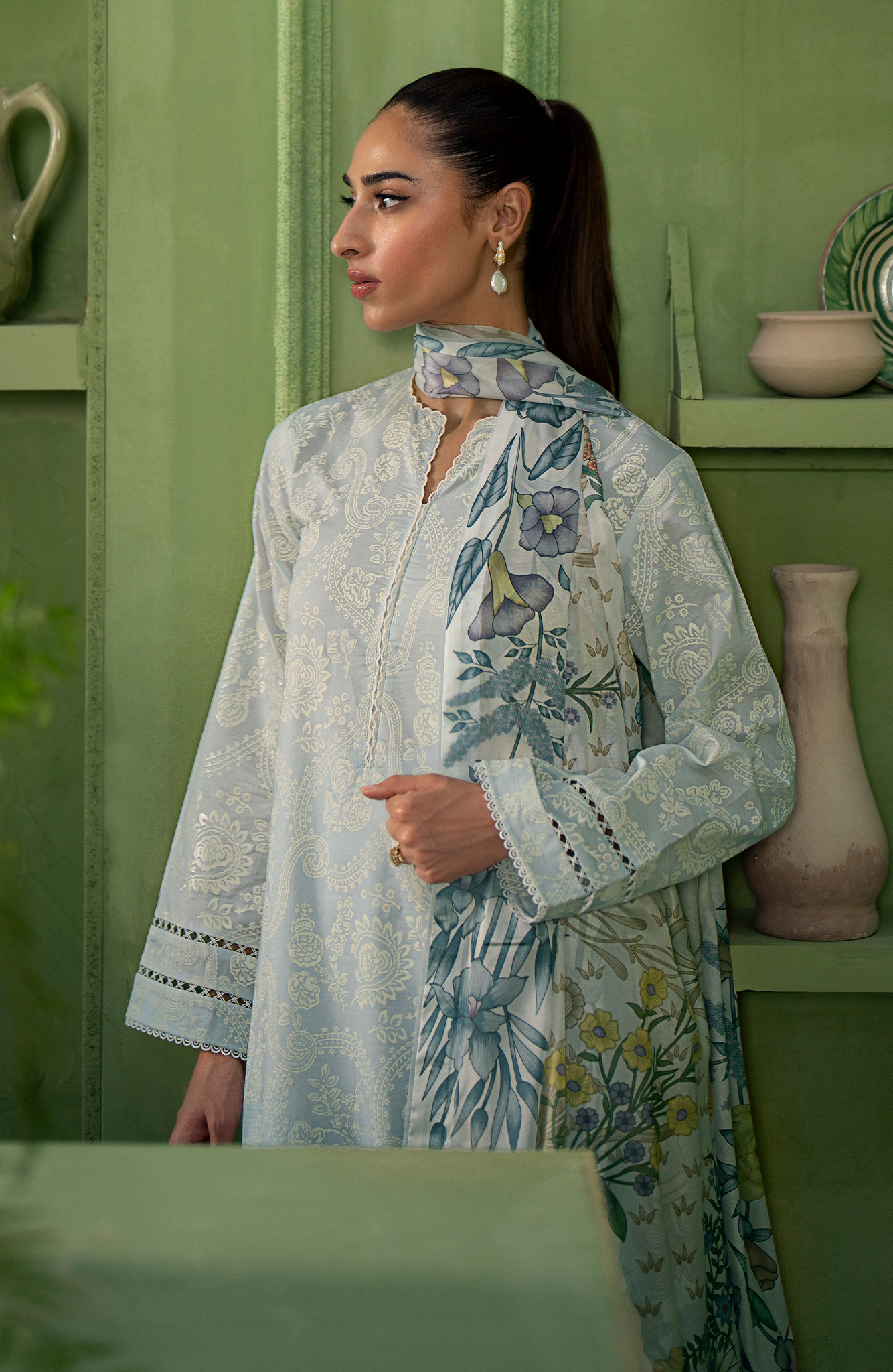 Seran | Artisan Lawn 25 | GLACE - Official Seran stockist in UK - Sakeena London