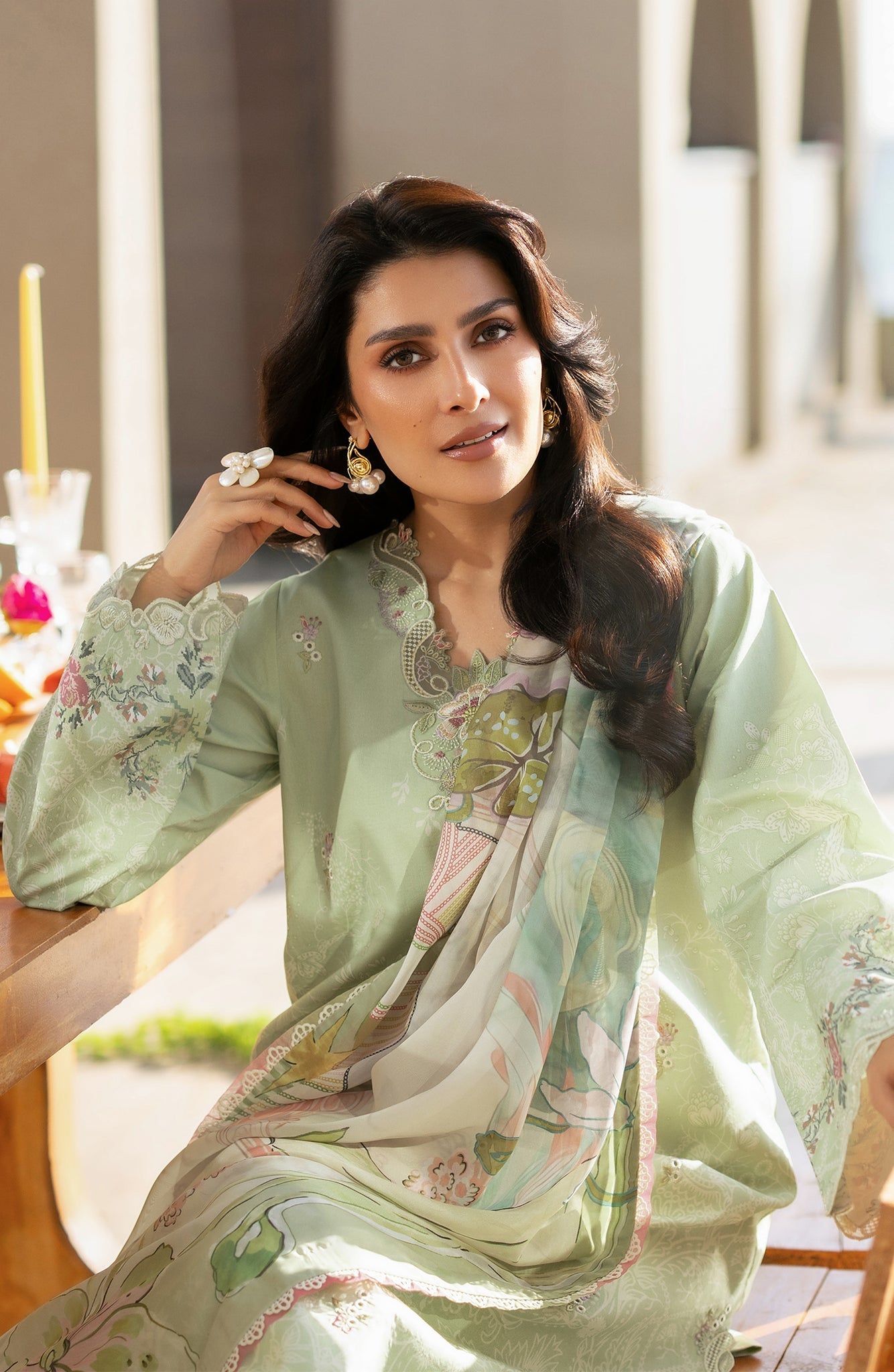 Seran | Afsanah Lawn |  Masha