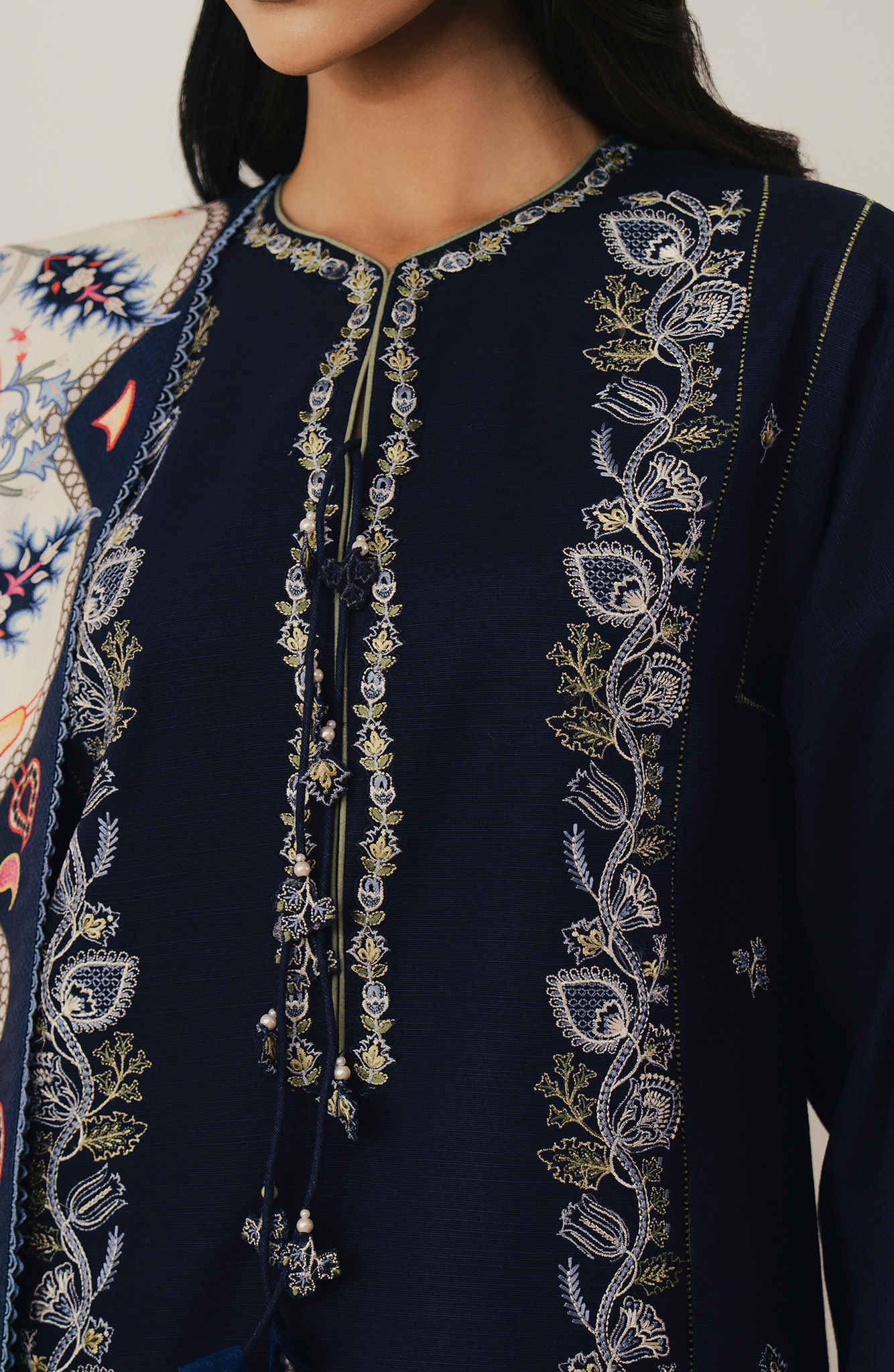 Seran | Winter Embroidered 25 | Arvyn - Official Seran stockist in UK - Sakeena London