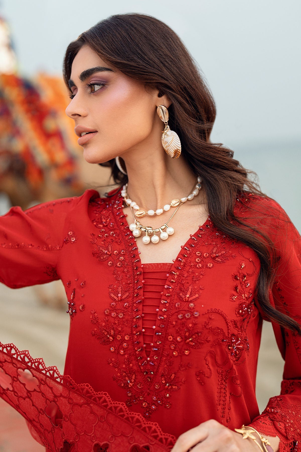 Nureh | Khuwab Luxury Lawn | NE-147 - Official Nureh stockist in UK - Sakeena London