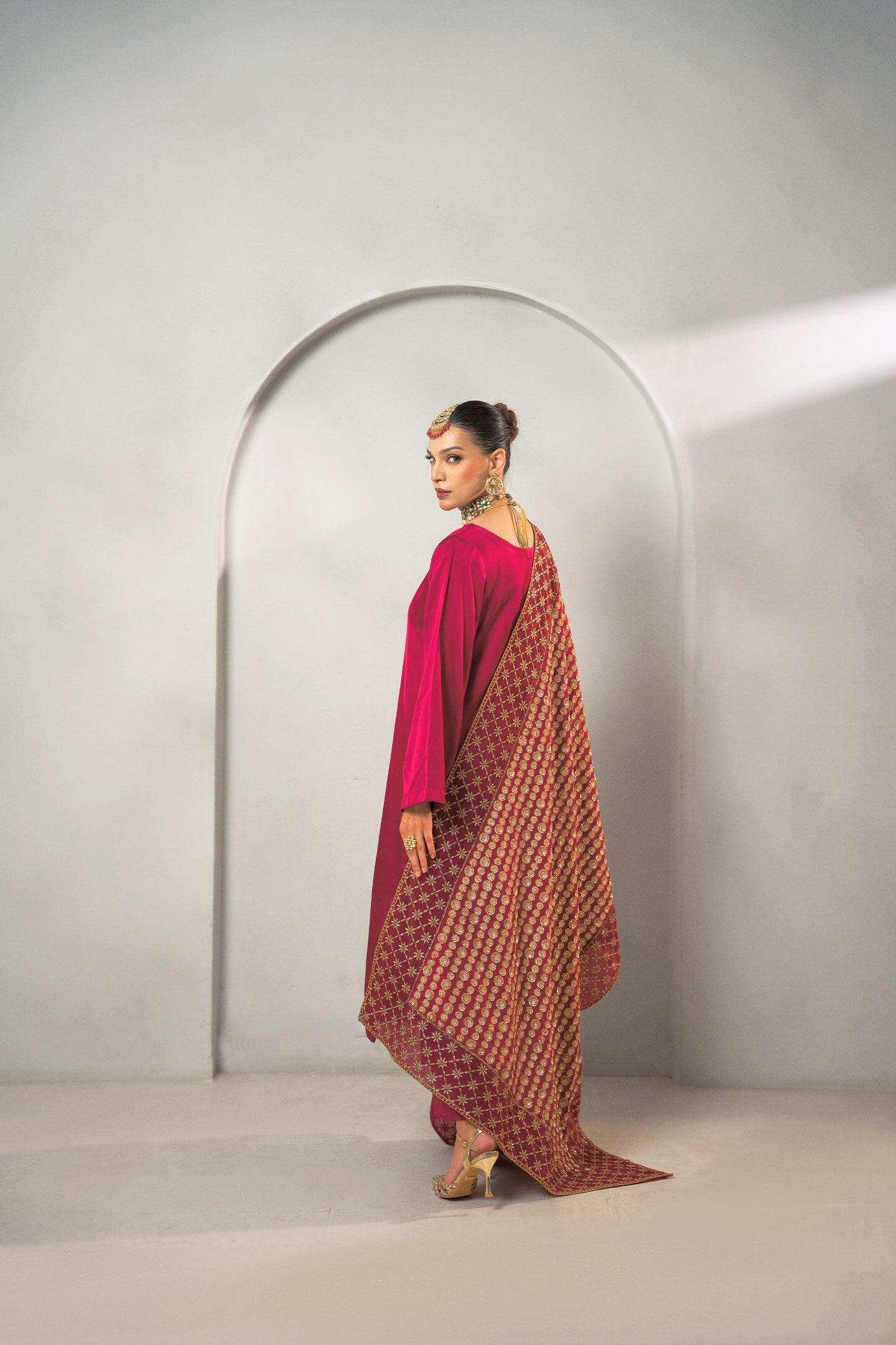 Fozia Khalid | Dilkash Festive Wear 25 | Gulbahar - Official Fozia Khalid stockist in UK - Sakeena London
