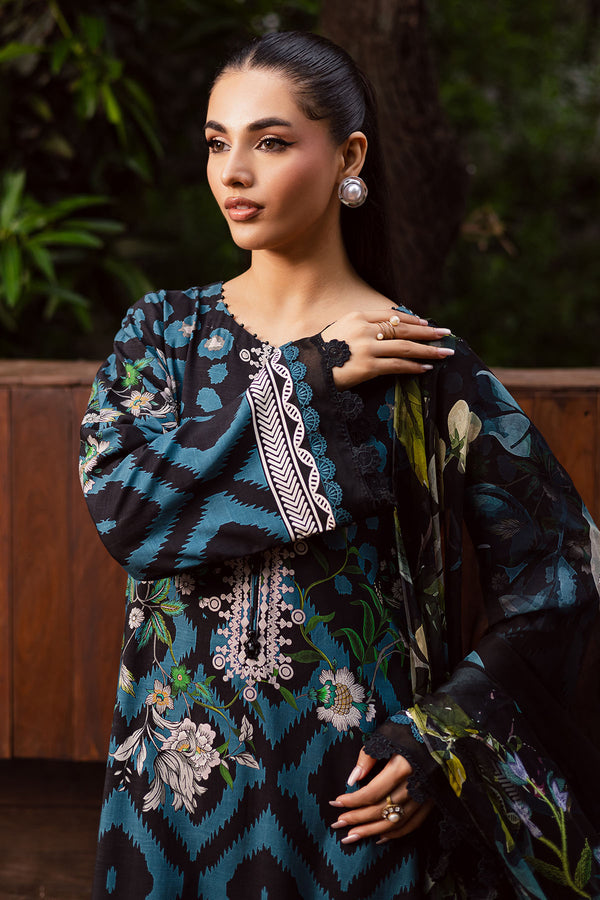 Nureh | Signature Printed Linen | SP-165 - Official Nureh stockist in UK - Sakeena London