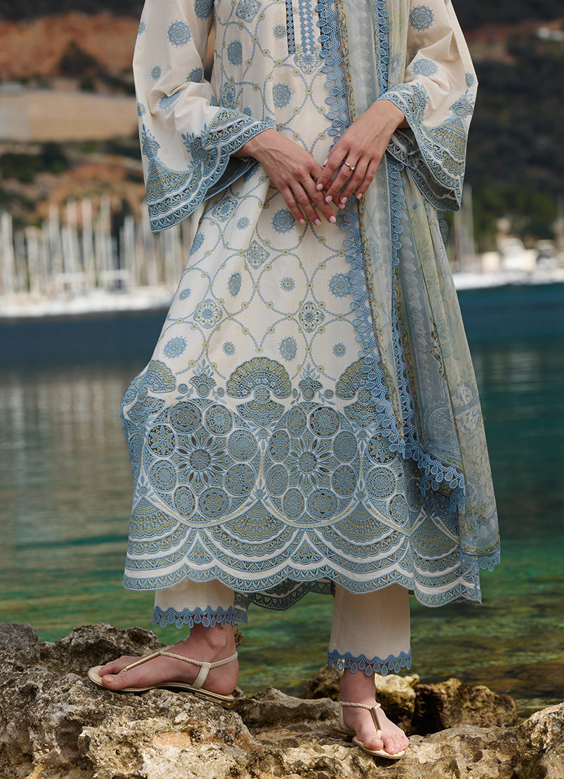 Image | Lawnkari 25 | Mila - Official Image stockist in UK - Sakeena London