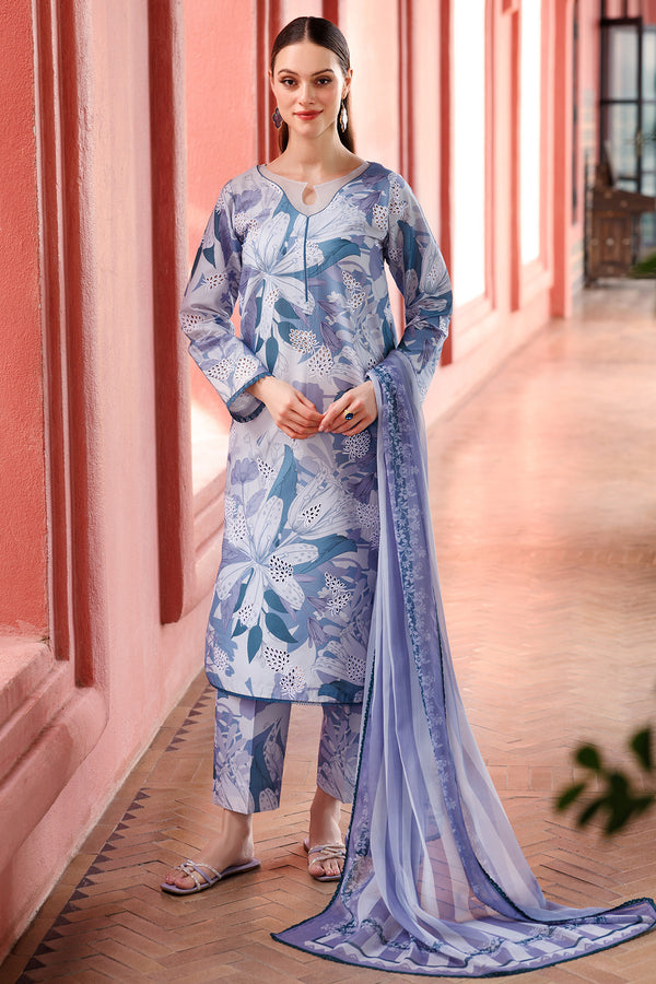 Farasha | Printed Essentials | Blue Passion - Official Farasha stockist in UK - Sakeena London