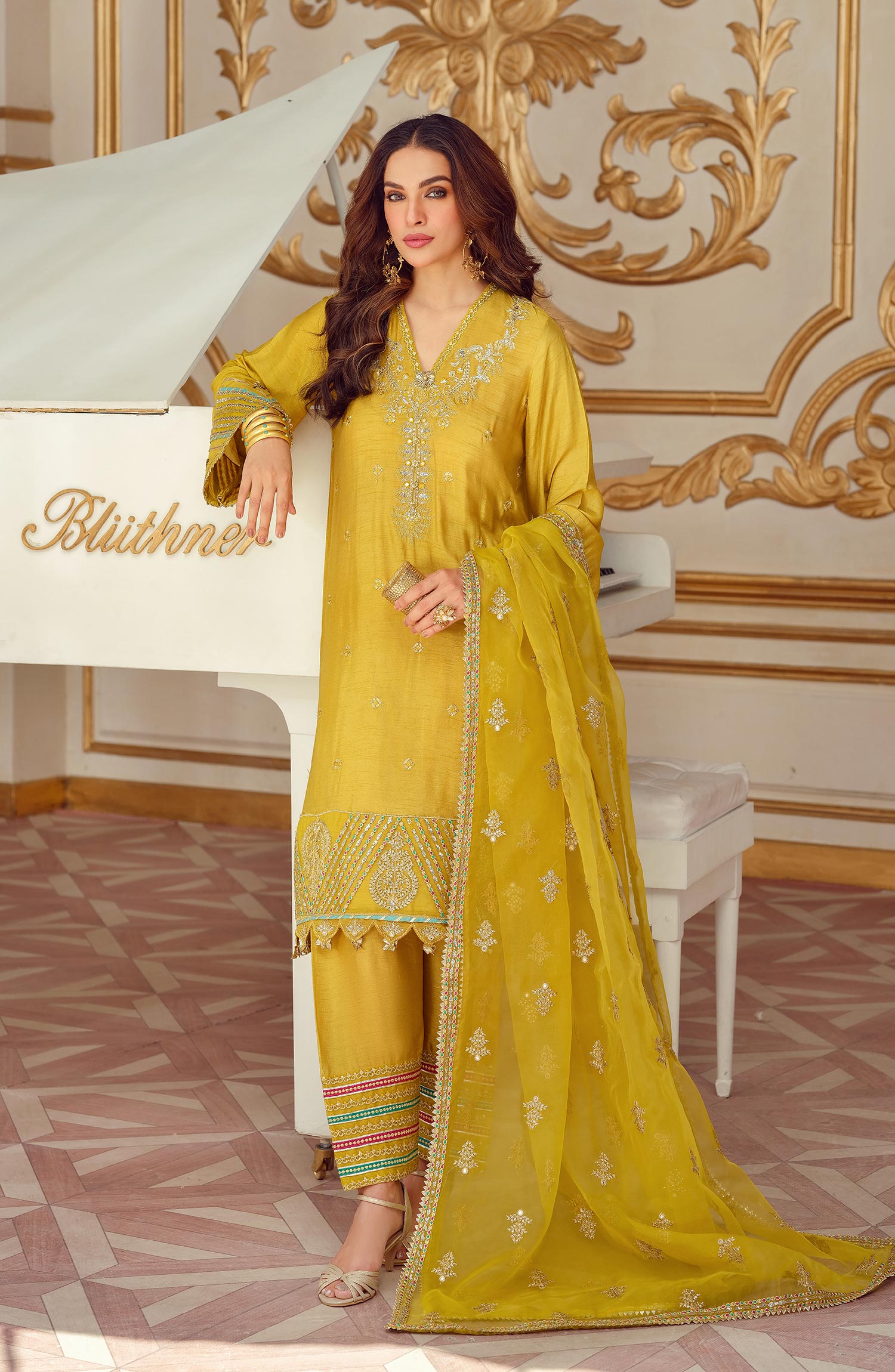 Mina Kashif | Luxury Pret | MK23-07 - Official Mina Kashif stockist in UK - Sakeena London