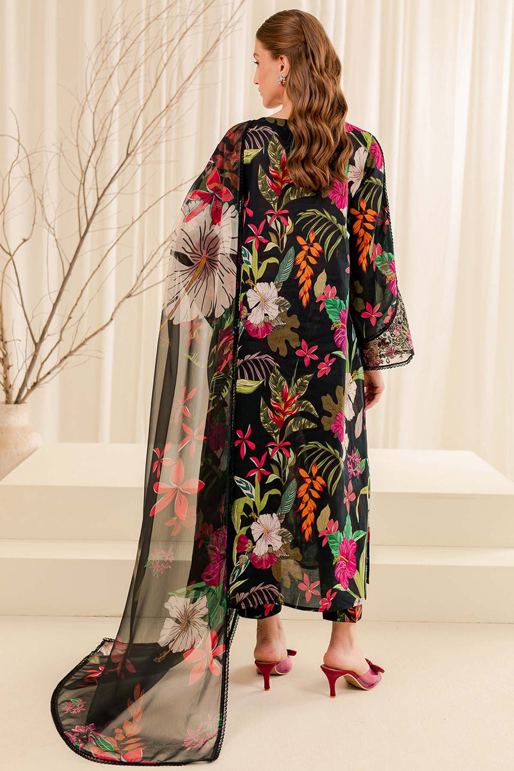 Farasha | Printed Essentials | Ebony Passion - Official Farasha stockist in UK - Sakeena London