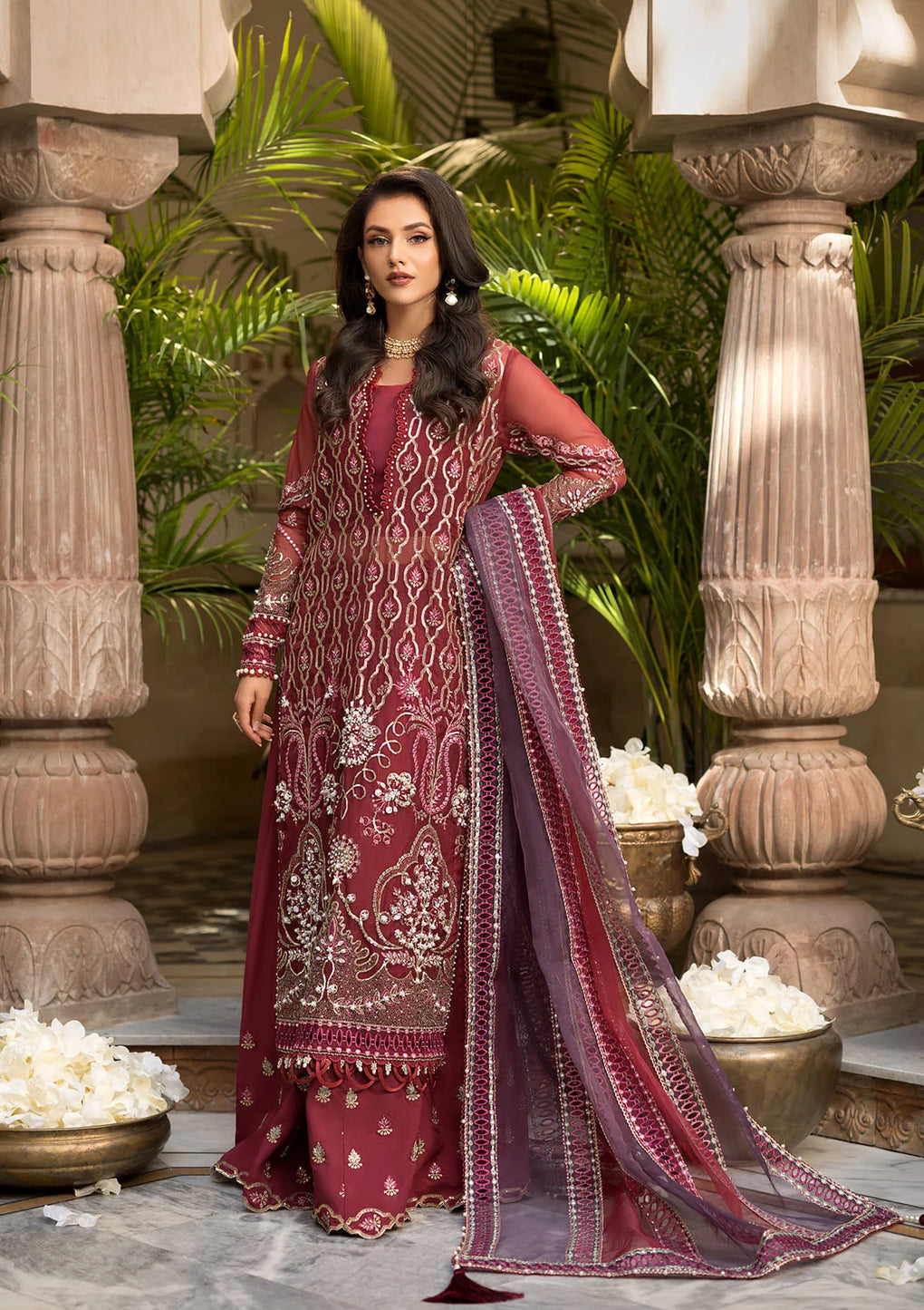 Elaf Premium | Formal Handwork Collection | EFH-06 GHAZAL - Official Elaf Premium stockist in UK - Sakeena London