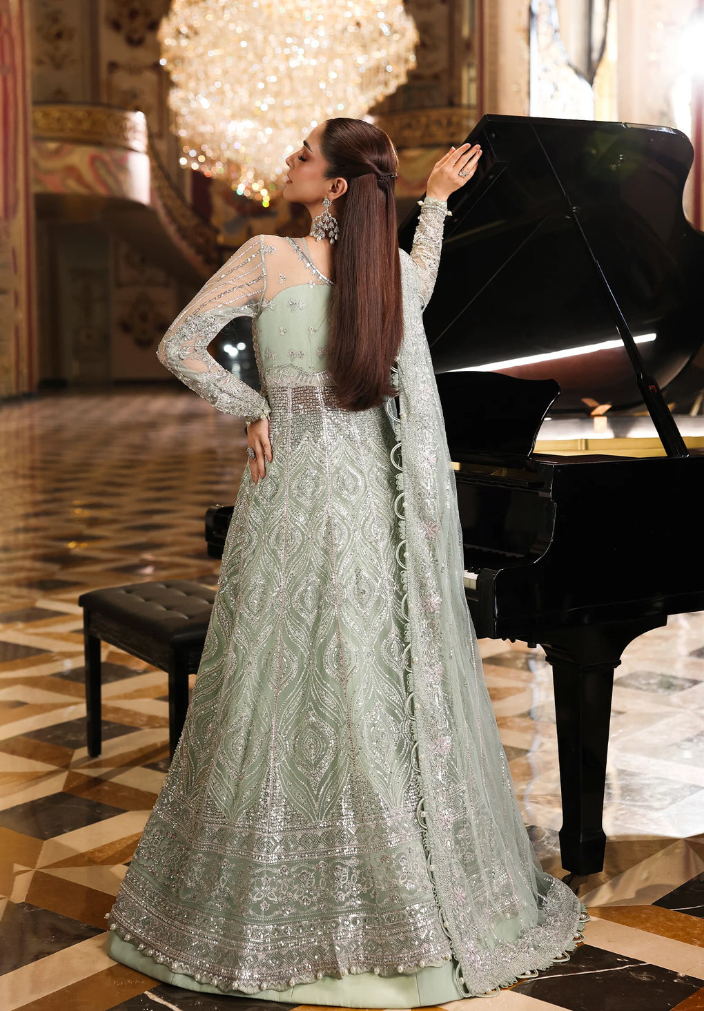 Elaf Premium | Stardom Formal Handwork 25 | ESH-10 DIANA - Official Elaf Premium stockist in UK - Sakeena London
