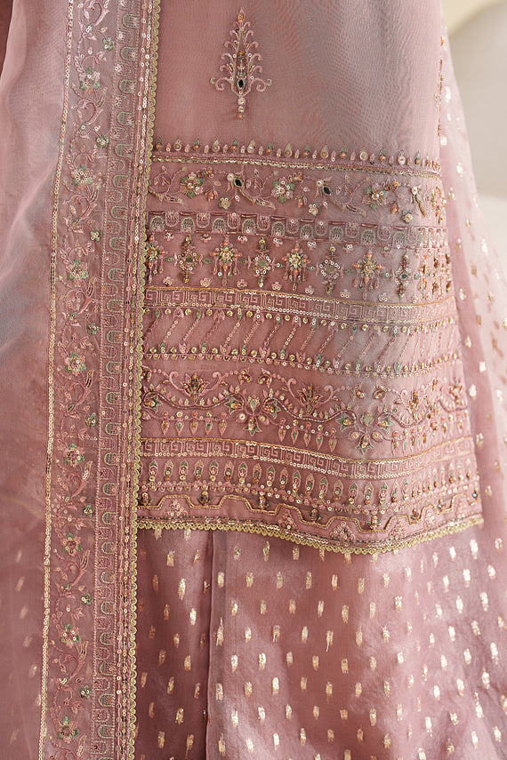 Naqshi | Feemora Organza Raw Silk | Ushna - Official Naqshi stockist in UK - Sakeena London