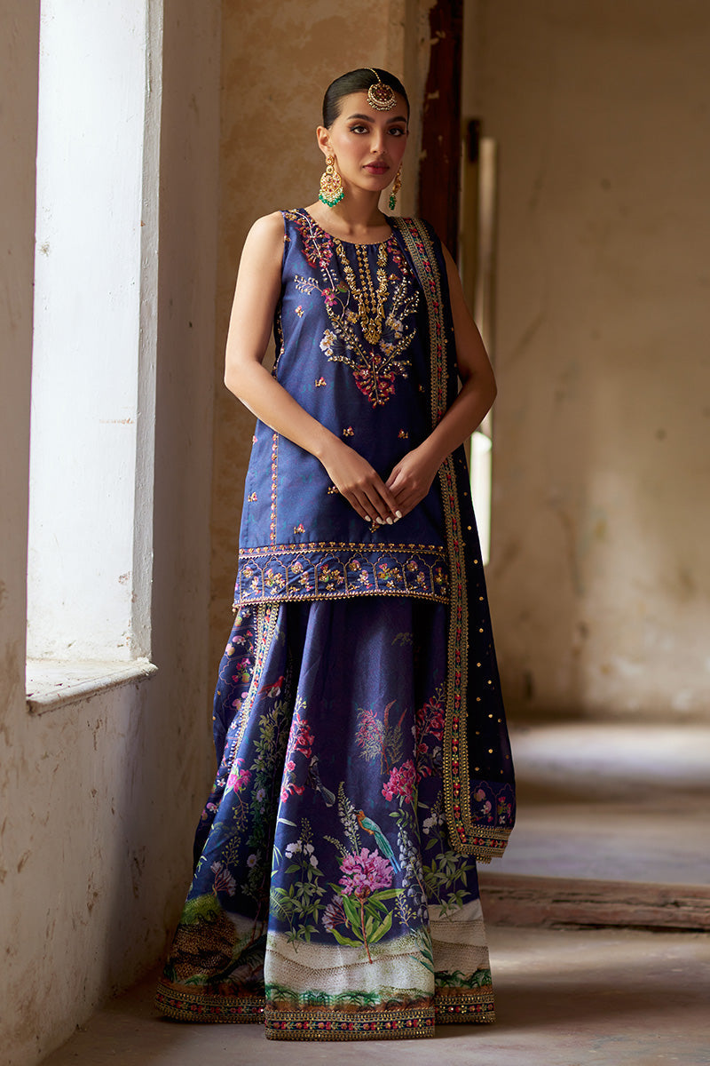 Mina Hassan | Formal Dholki Collection | Hannah - Official Mina Hassan stockist in UK - Sakeena London