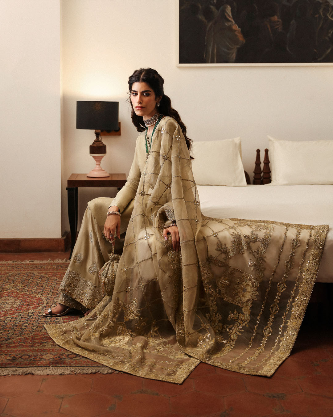 Faiza Saqlain | Mehermah Luxe Formals | Nainsi - Official Faiza Saqlain stockist in UK - Sakeena London