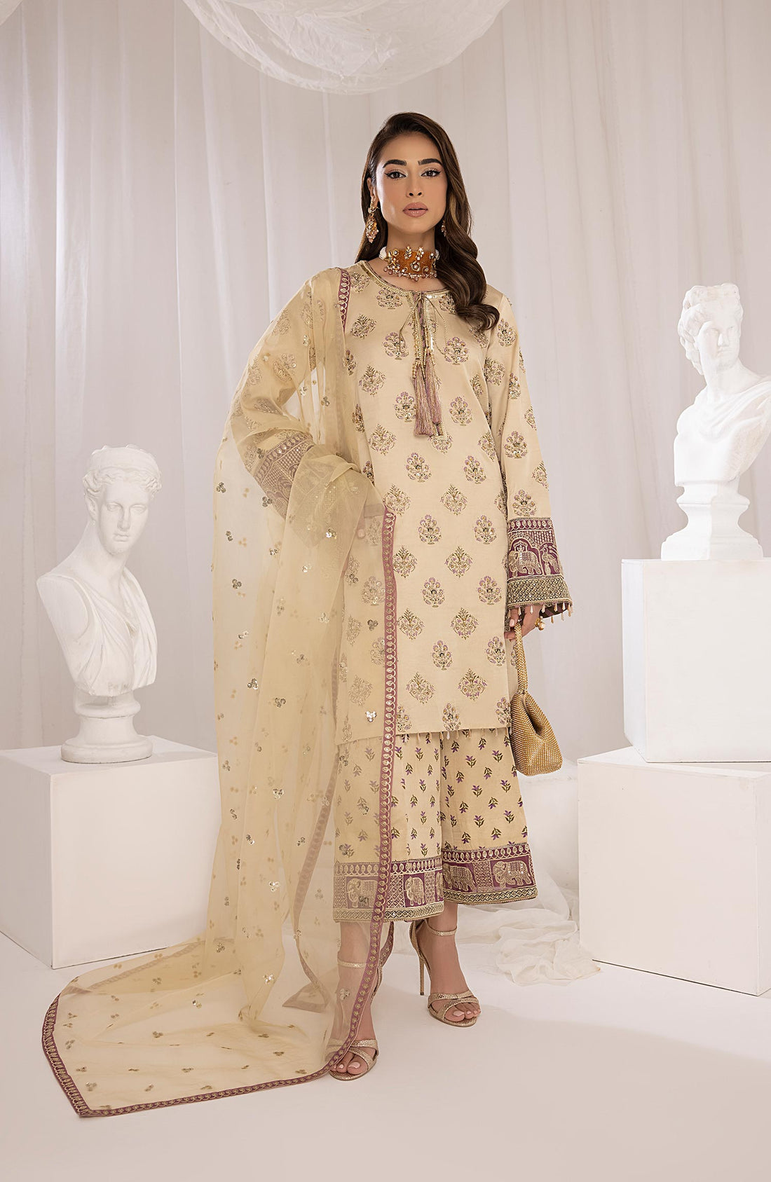 Mina Kashif | Luxury Pret | MK23-17 - Official Mina Kashif stockist in UK - Sakeena London