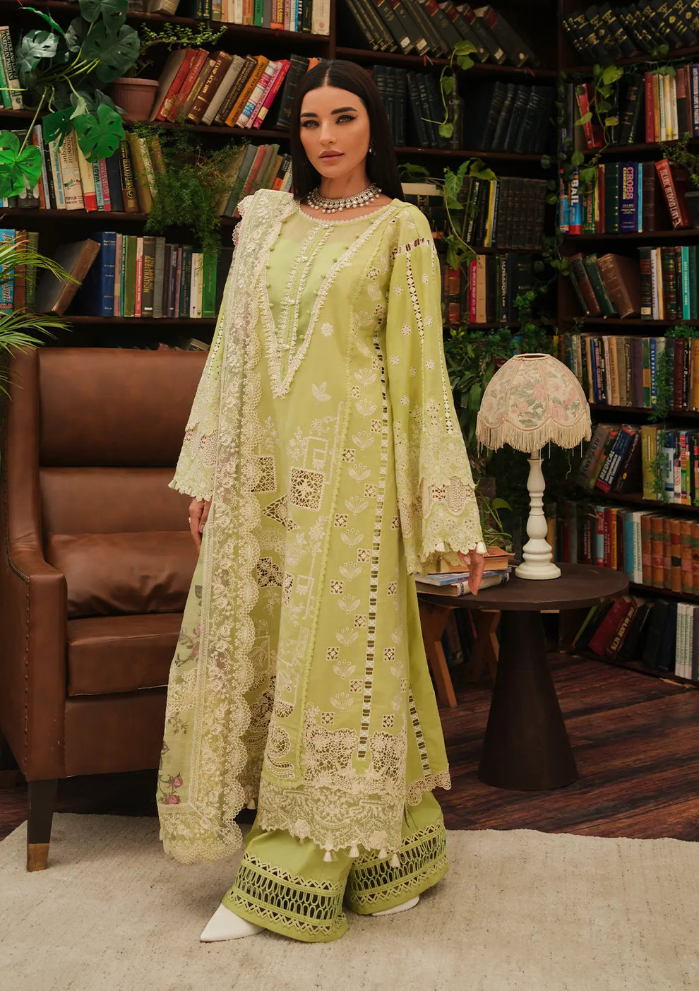 Kahf Premium | Luxury Lawn 24 | KLE-05A Ambrosia - Official Kahf Premium stockist in UK - Sakeena London