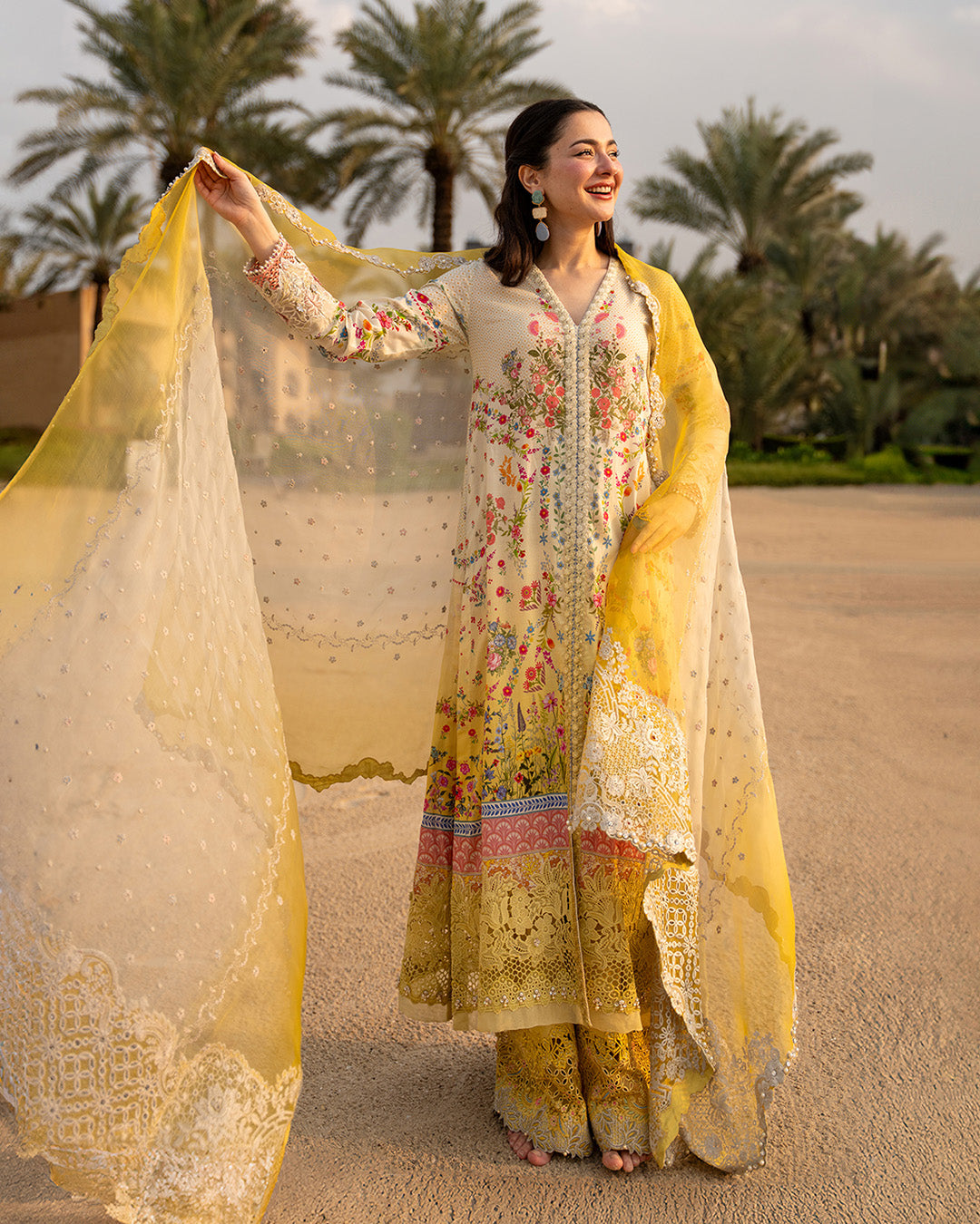 Faiza Saqlain | Aya Luxury Lawn 26' | Arta