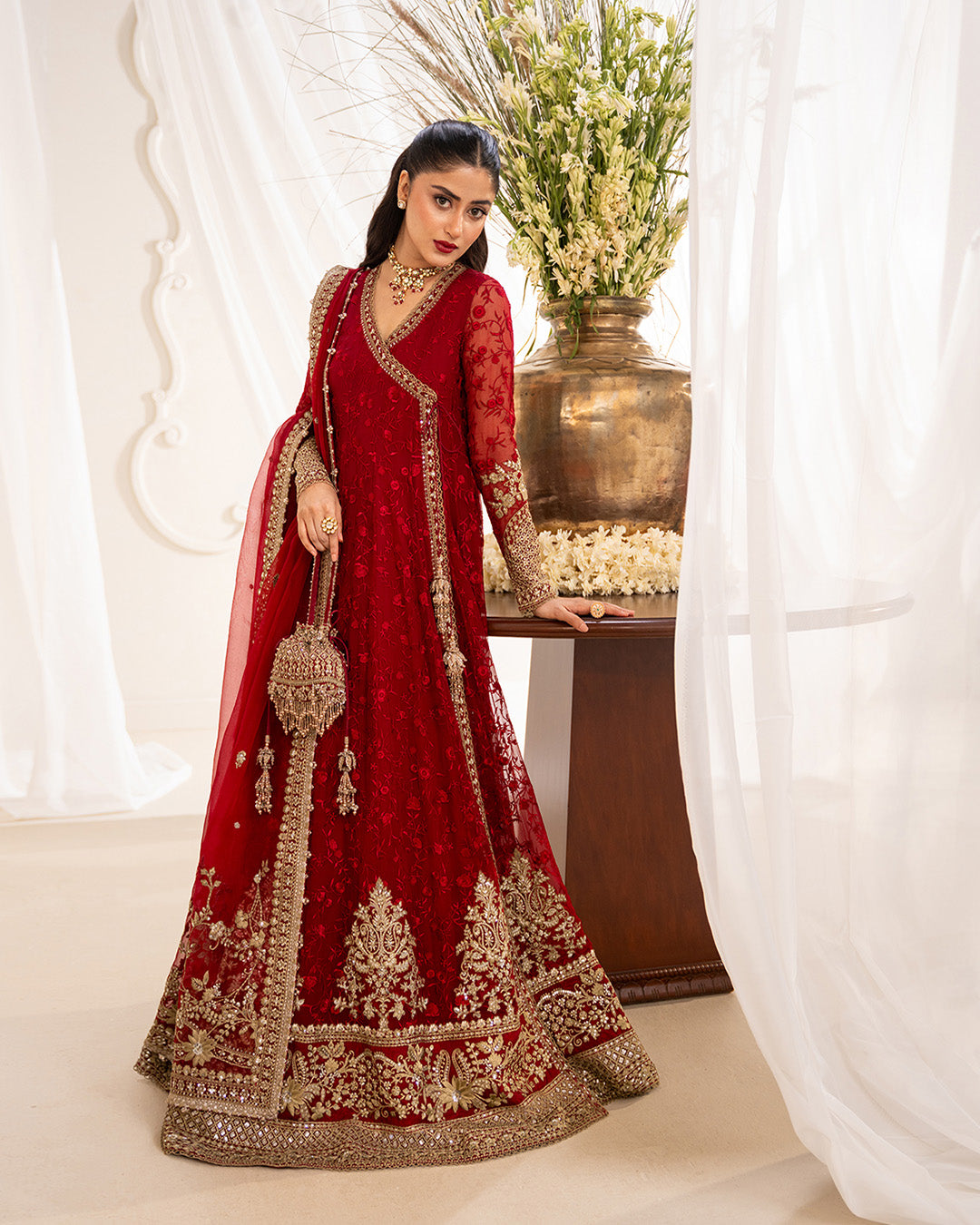 Faiza Saqlain | Rua Wedding Formals | Gul - Official Faiza Saqlain stockist in UK - Sakeena London
