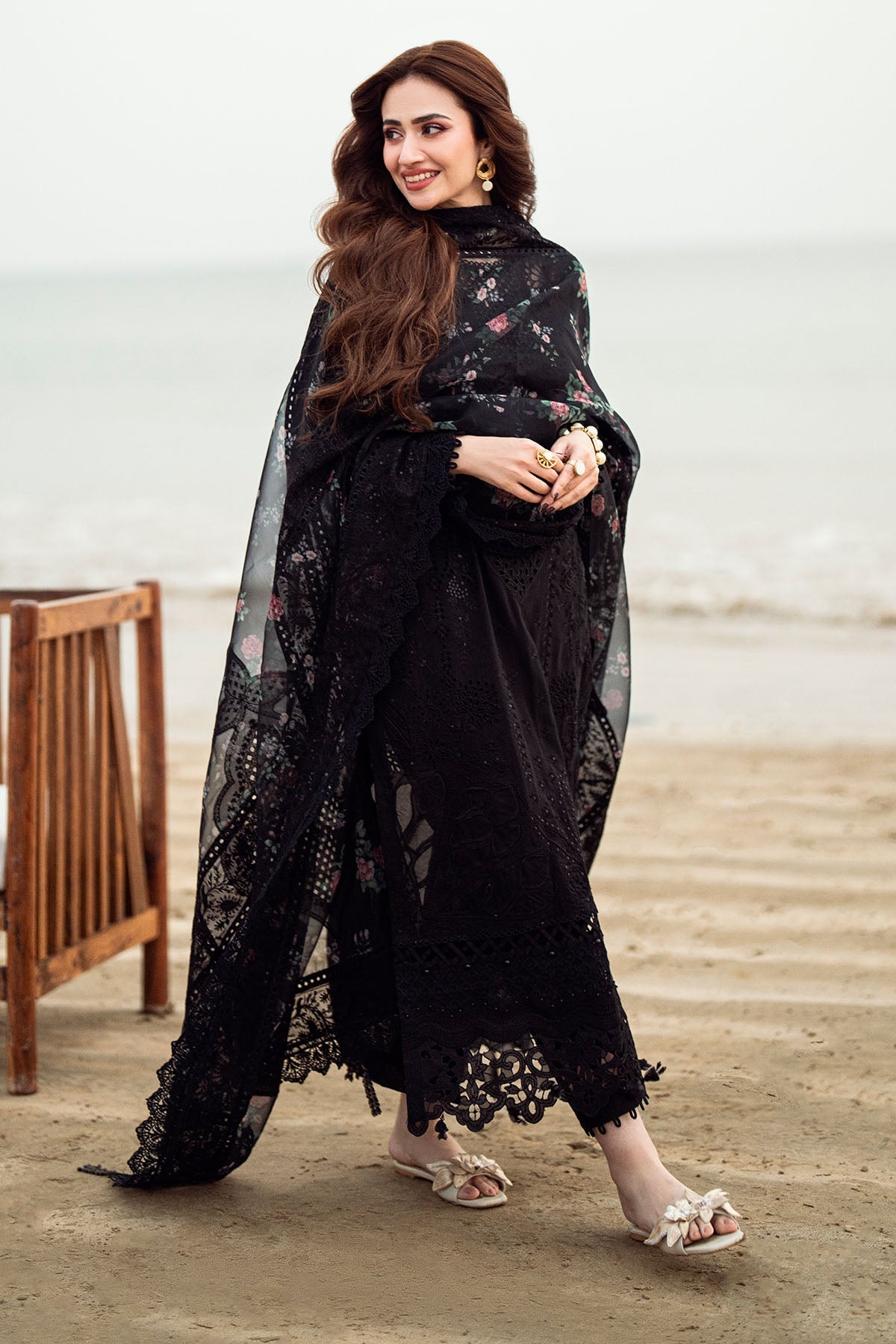 Nureh | Khuwab Luxury Lawn | NE-151 - Official Nureh stockist in UK - Sakeena London