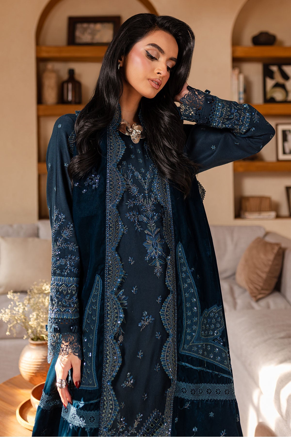 Nureh | Exclusive Shawls | NE-127 - Official Nureh stockist in UK - Sakeena London