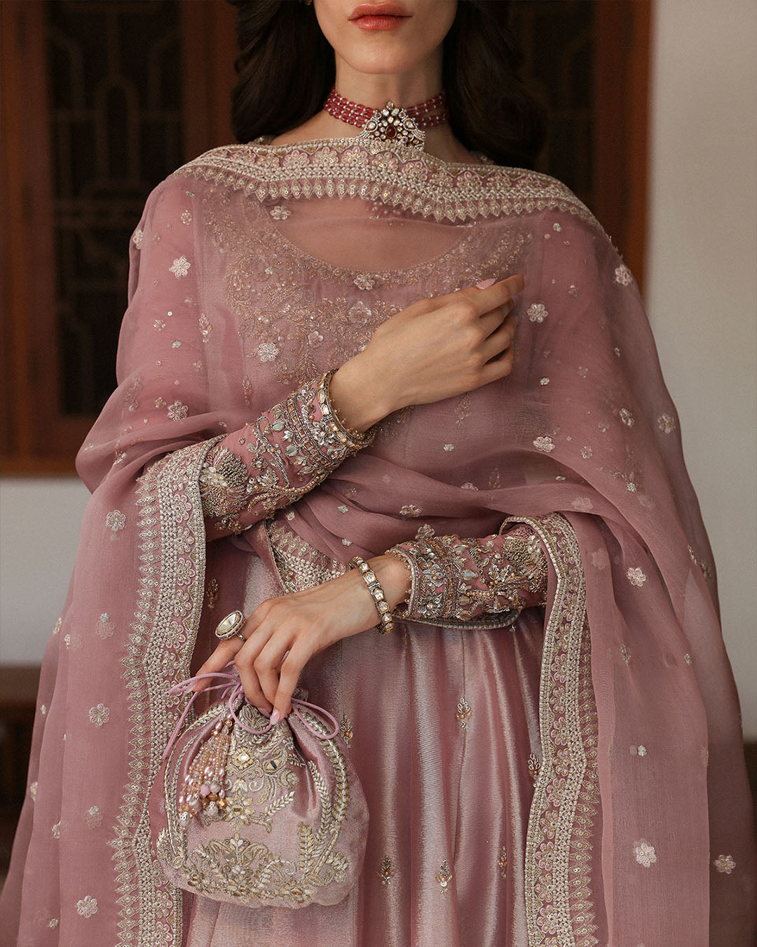 Faiza Saqlain | Mehermah Luxe Formals | Halina - Official Faiza Saqlain stockist in UK - Sakeena London
