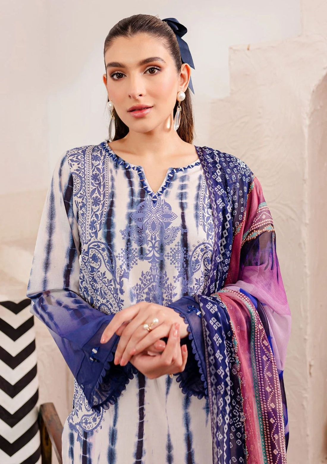 Lawn Collection - Nureh - Signature Prints - SP24#104