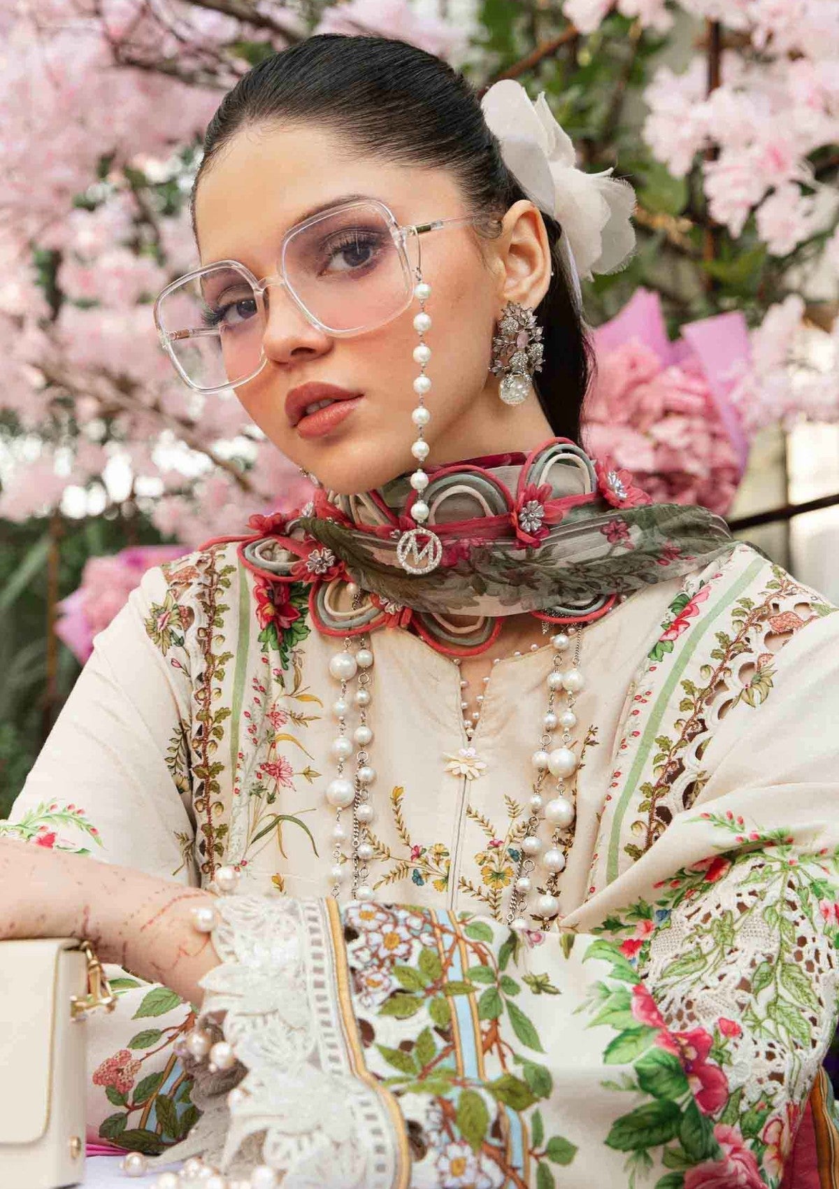 Lawn - Maria B - M Prints - Eid Edit 25 - MPEE#5A