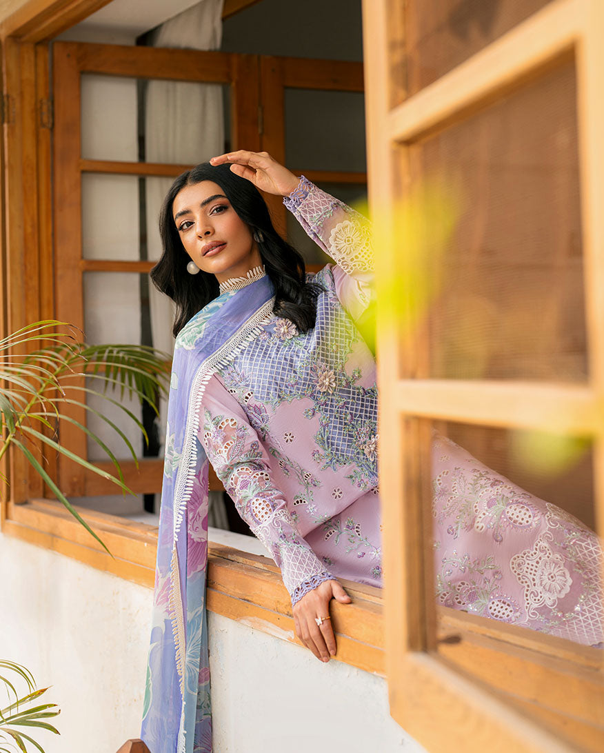 Roheenaz | Aashiyana Lawn |Hafsa - Official Roheenaz stockist in UK - Sakeena London