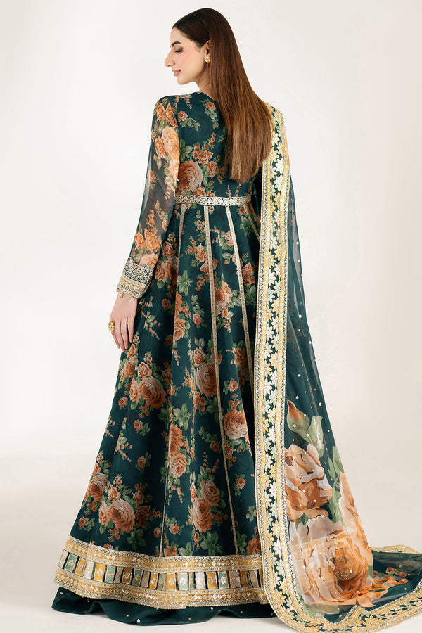 Farasha | Fiorella Formals | Teal Passion - Official Farasha stockist in UK - Sakeena London