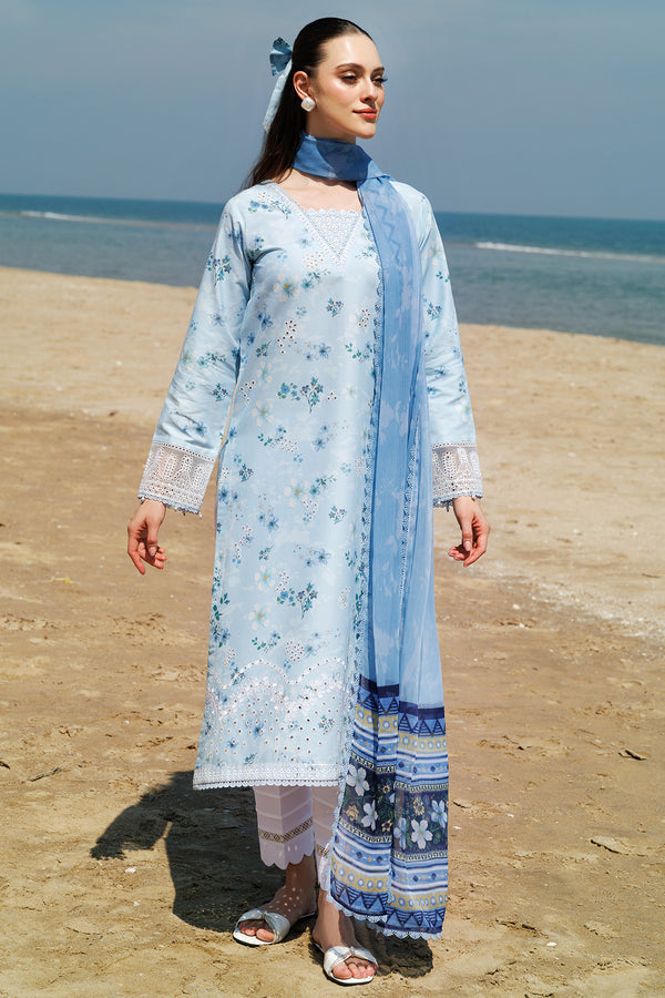 Farasha | Printed Essentials | Moonlit Blue - Official Farasha stockist in UK - Sakeena London
