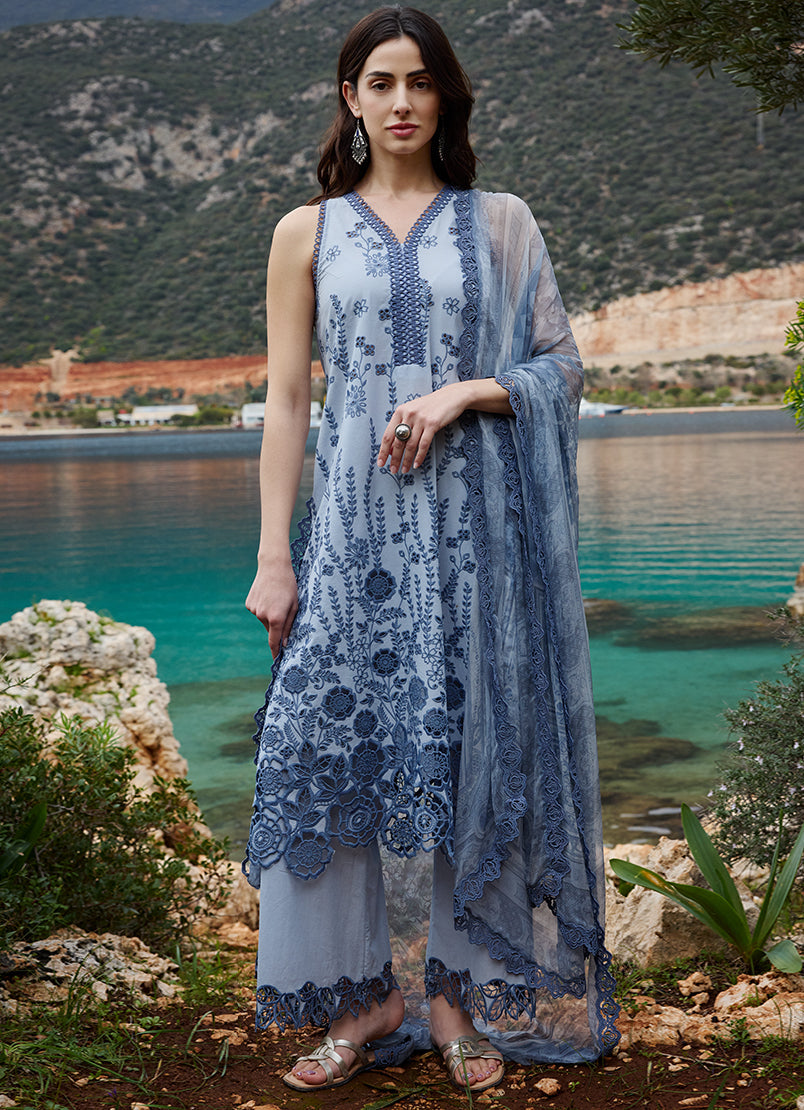 Image | Lawnkari 25 | Zayna - Official Image stockist in UK - Sakeena London