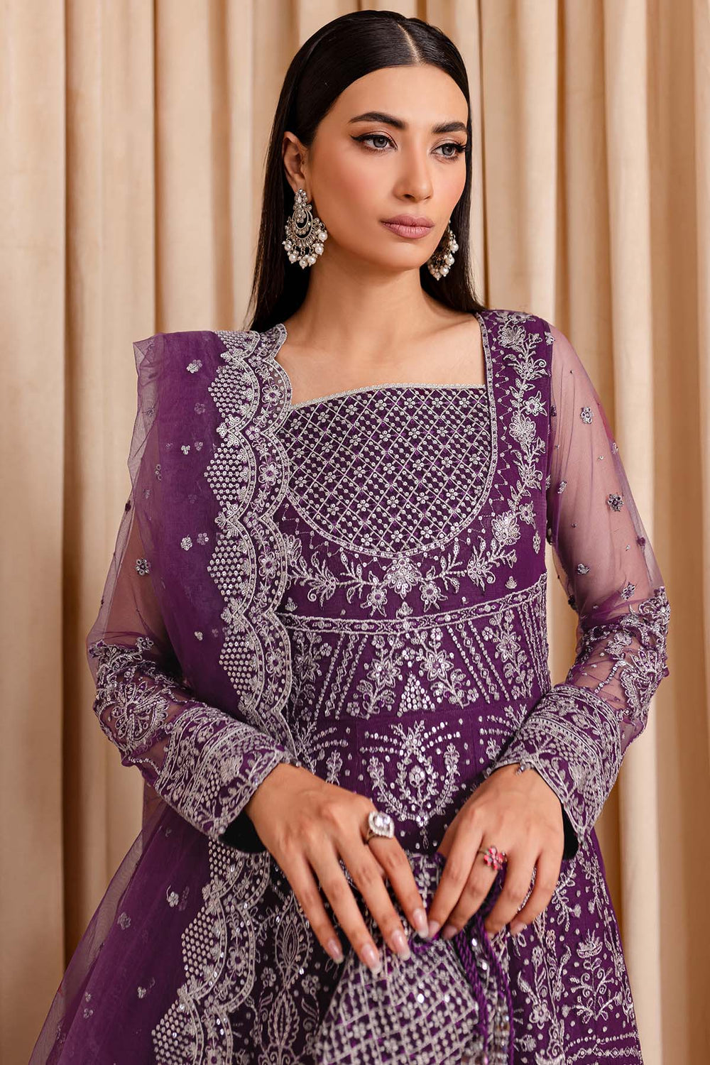 Farasha | Lumiere Formals | Plum Passion - Official Farasha stockist in UK - Sakeena London