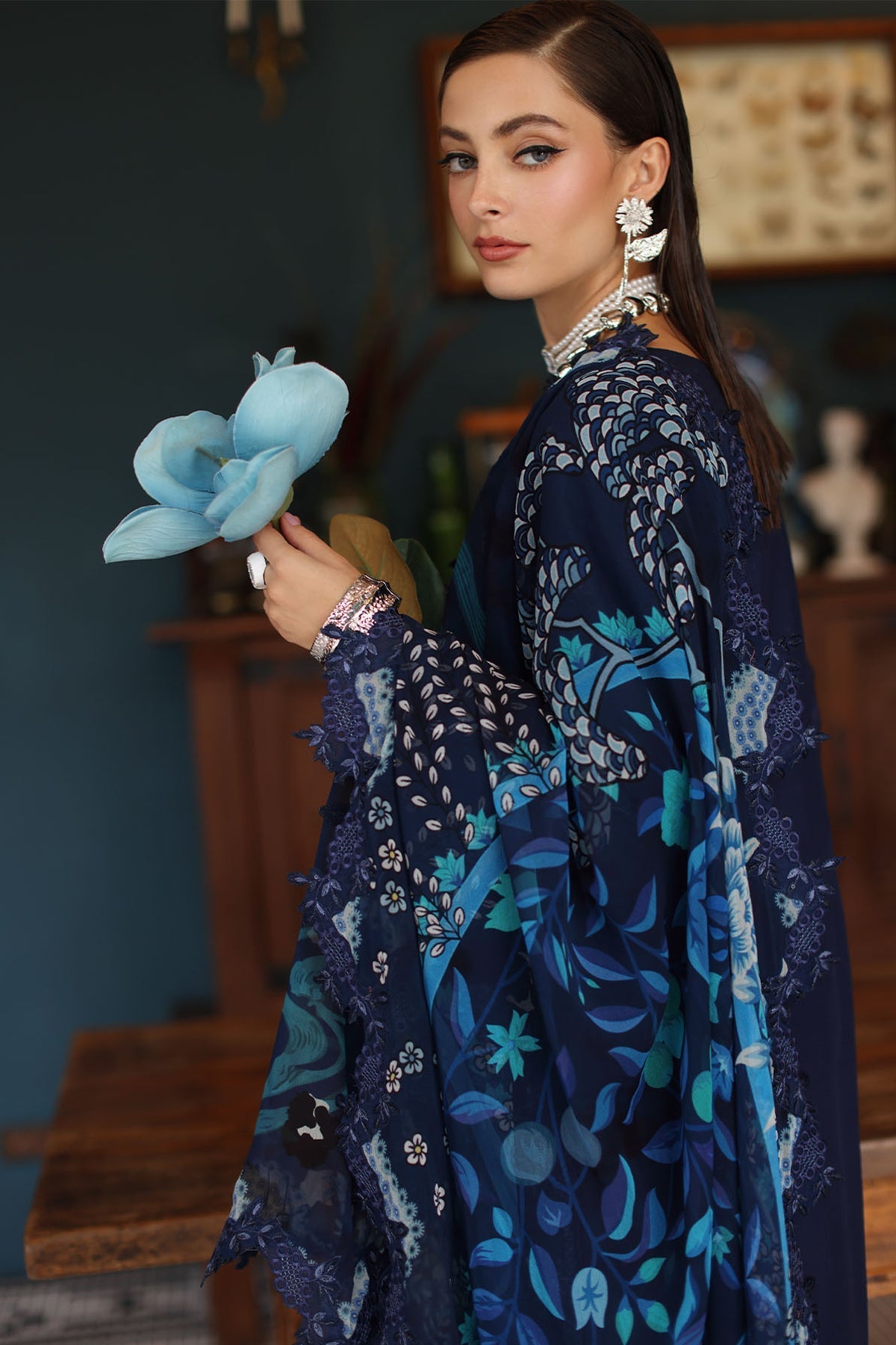 Nureh | Maya Lawn | NS-158 - Official Nureh stockist in UK - Sakeena London