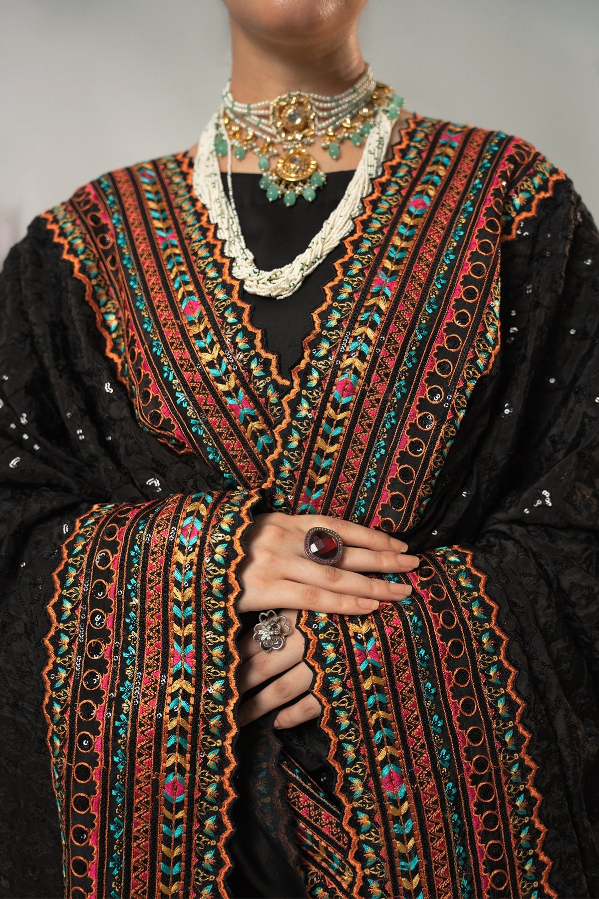 Fozia Khalid | Dilkash Festive Wear 25 | Zehnaseeb - Official Fozia Khalid stockist in UK - Sakeena London