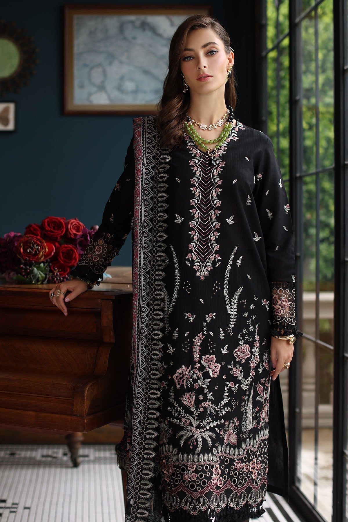 Nureh | Maya Lawn | NS-153 - Official Nureh stockist in UK - Sakeena London