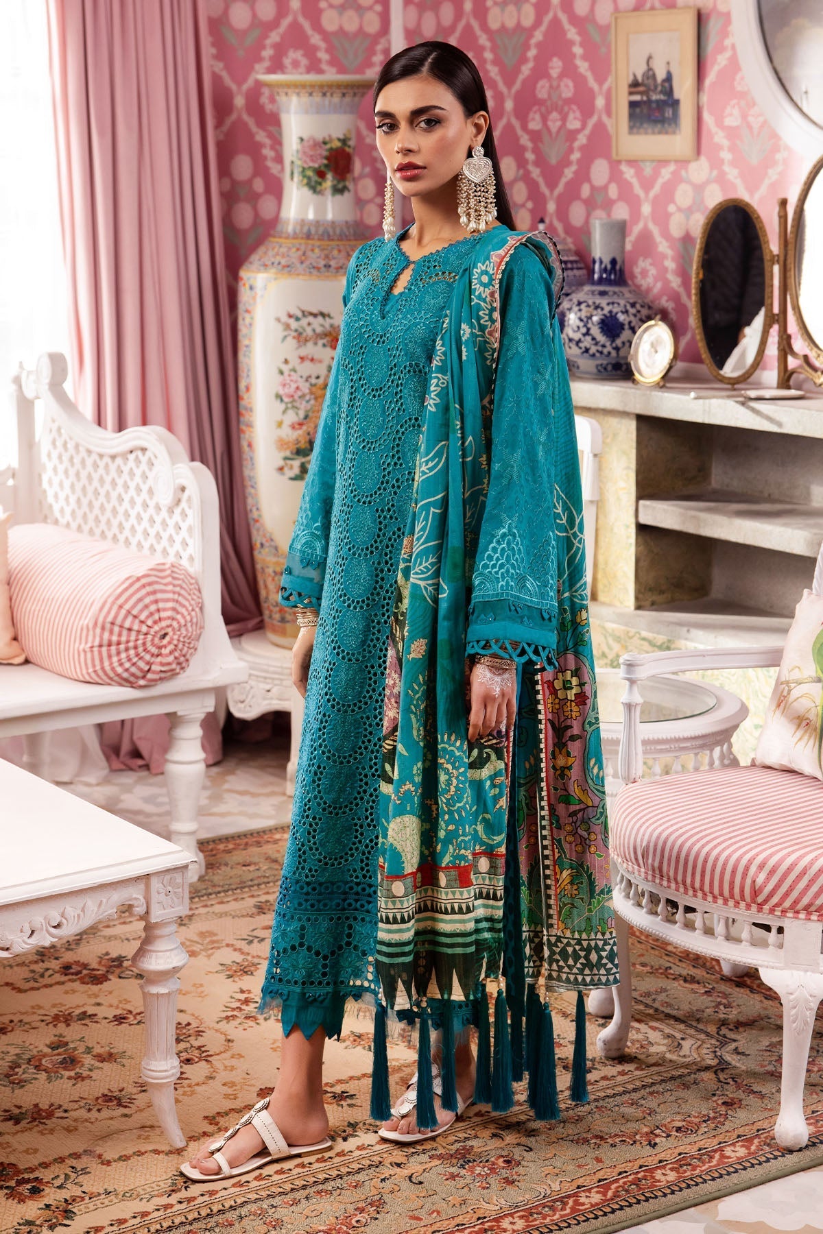 Nureh | Maya Lawn | NS-108 - Official Nureh stockist in UK - Sakeena London