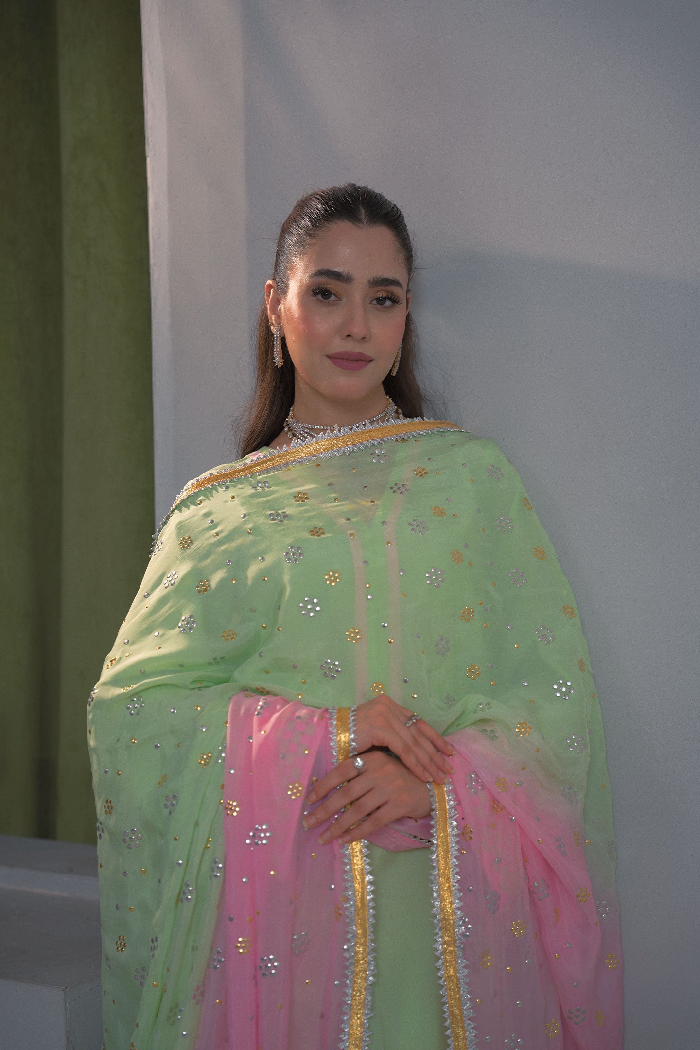 Fozia Khalid | Dilkash Festive Wear 25 | Alaya - Official Fozia Khalid stockist in UK - Sakeena London