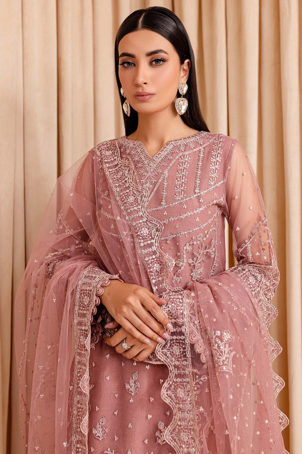 Farasha | Lumiere Formals | PASTEL PEACH - Official Farasha stockist in UK - Sakeena London