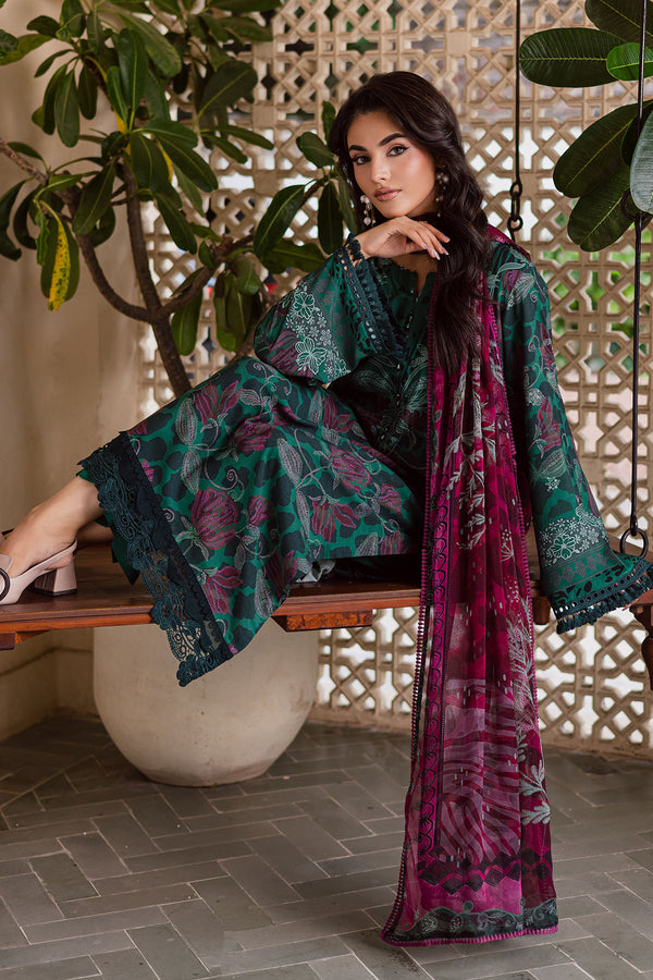 Nureh | Signature Printed Linen | SP-163 - Official Nureh stockist in UK - Sakeena London