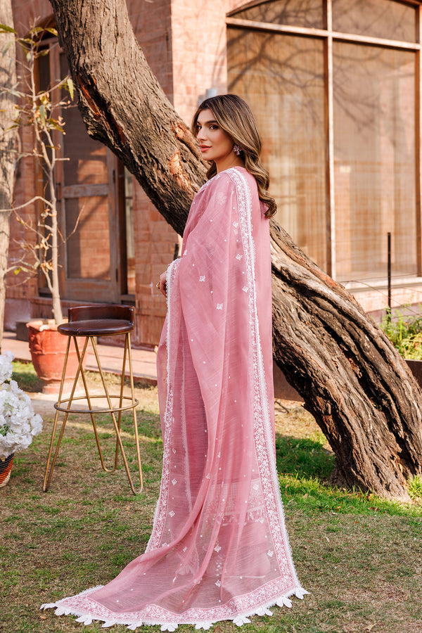 Farasha | Dastoor Embroidered Lawn SS24 | PEARL MIST - Official Farasha stockist in UK - Sakeena London