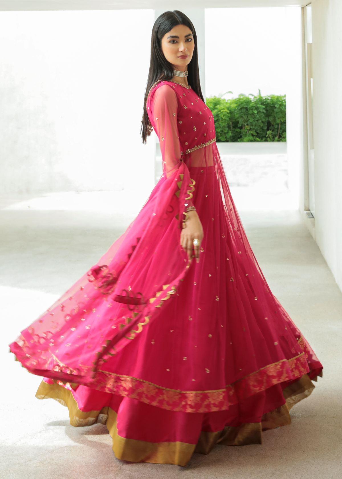 Purple Haze Pret Studio | Apsara Formals | Rose Pink Pashwas - Official Purple Haze stockist in UK - Sakeena London