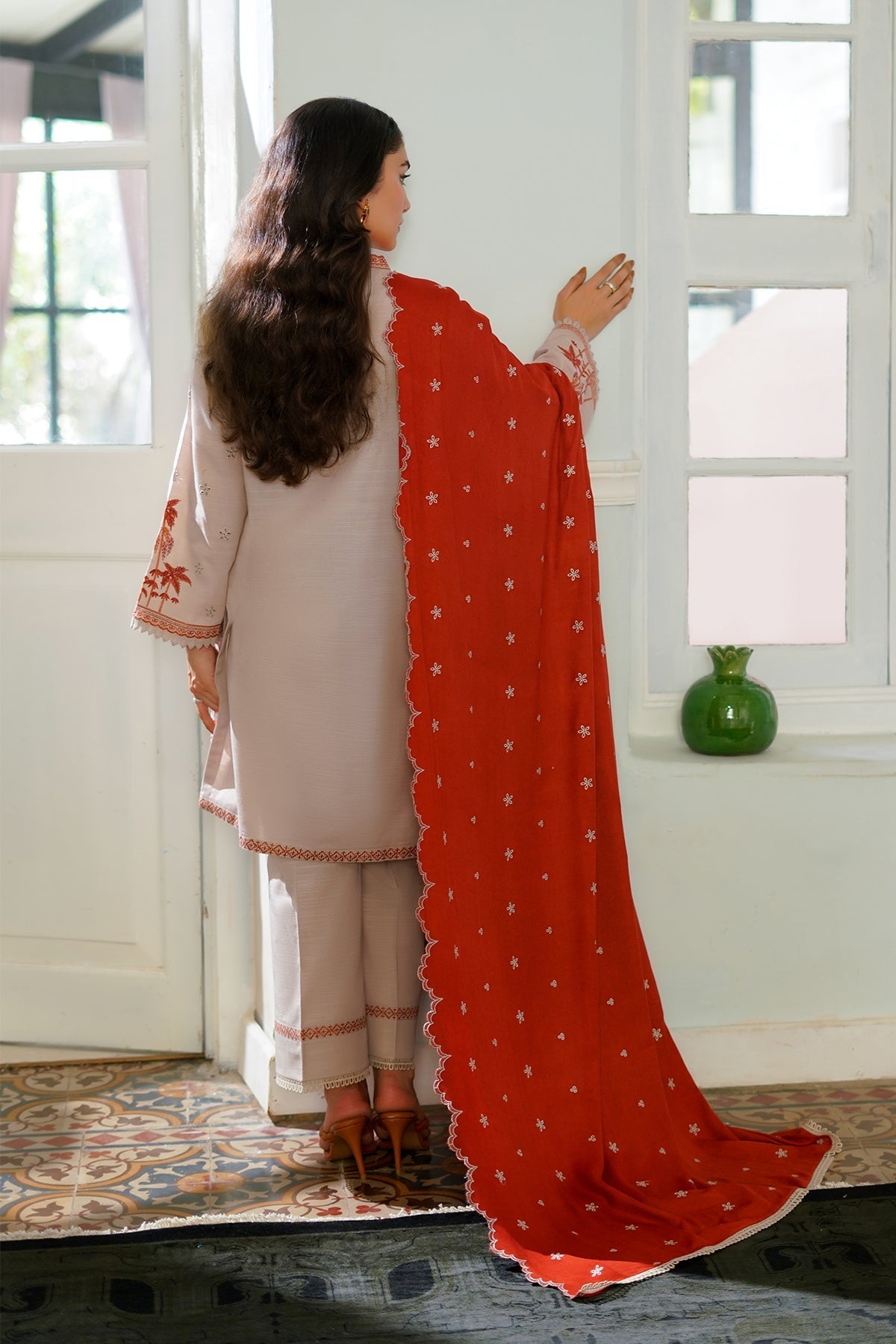 Sahar | Autumn Winter 2024 | Copper Cascade - Official Sahar stockist in UK - Sakeena London