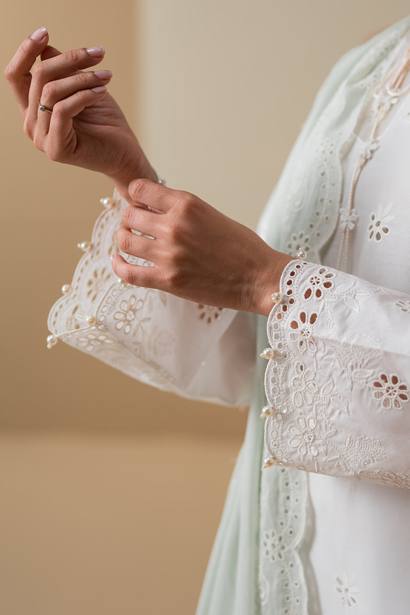 Cross Stitch | Chikankari Lawn Collection | P-06 - Official Cross Stitch stockist in UK - Sakeena London