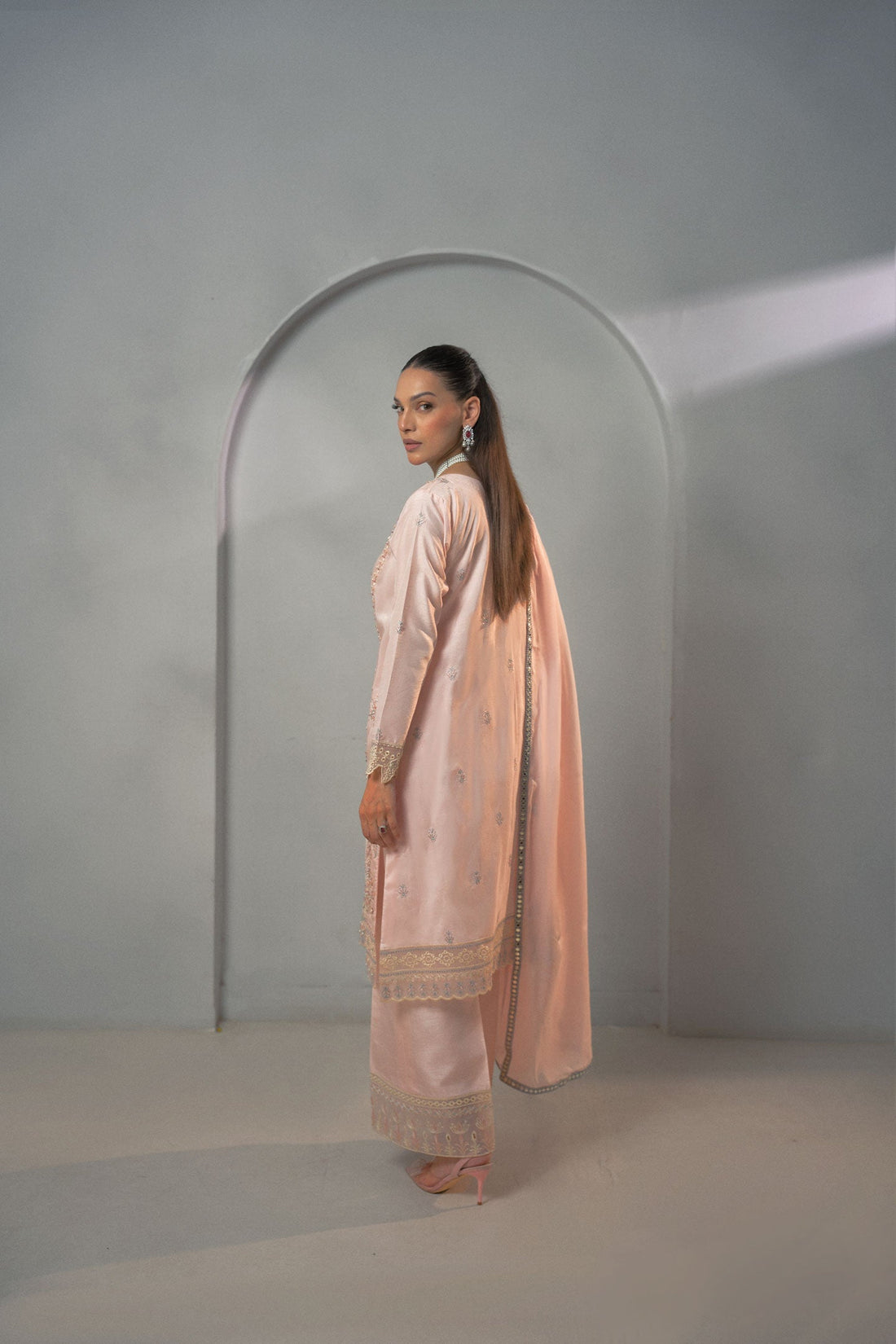 Fozia Khalid | Dilkash Festive Wear 25 | Mira - Official Fozia Khalid stockist in UK - Sakeena London