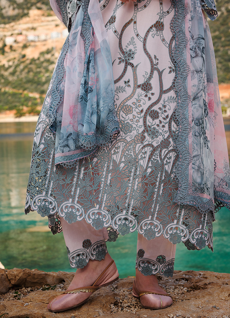 Image | Lawnkari 25 | Nehir - Official Image stockist in UK - Sakeena London