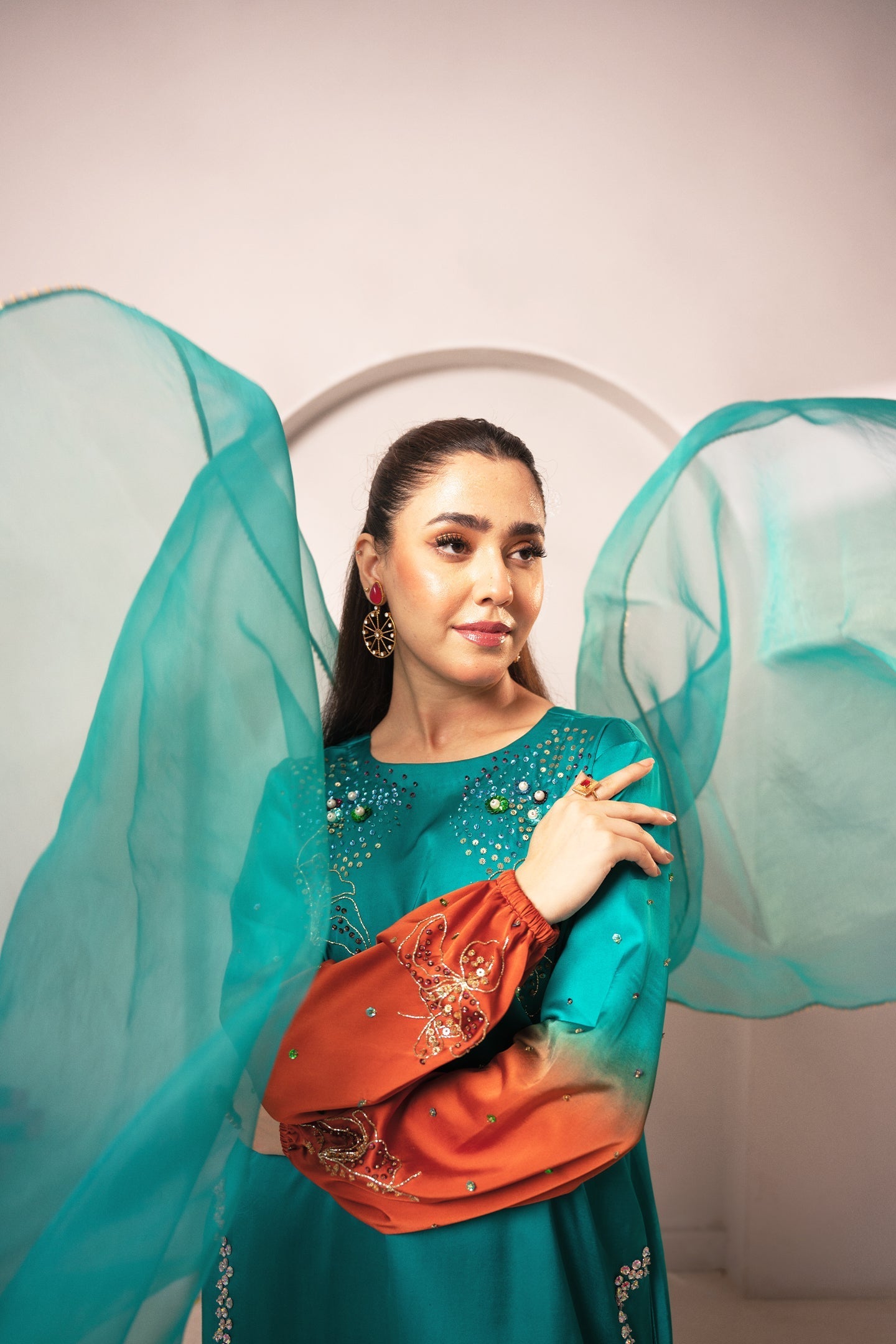 Fozia Khalid | Dilkash Festive Wear 25 | Nawal - Official Fozia Khalid stockist in UK - Sakeena London