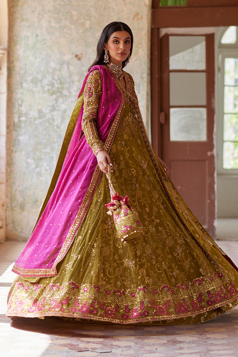 Mina Hassan | Formal Dholki Collection | Aaliyah - Official Mina Hassan stockist in UK - Sakeena London
