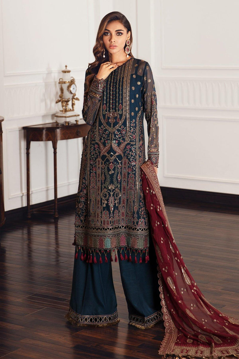 Jazmin | Formals Collection | CHIFFON UC-3049 - Official Jazmin stockist in UK - Sakeena London