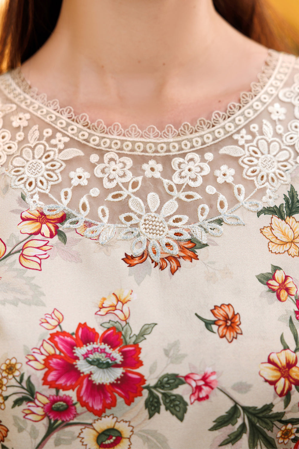 Farasha | Printed Essentials | Ivory Dusk - Official Farasha stockist in UK - Sakeena London